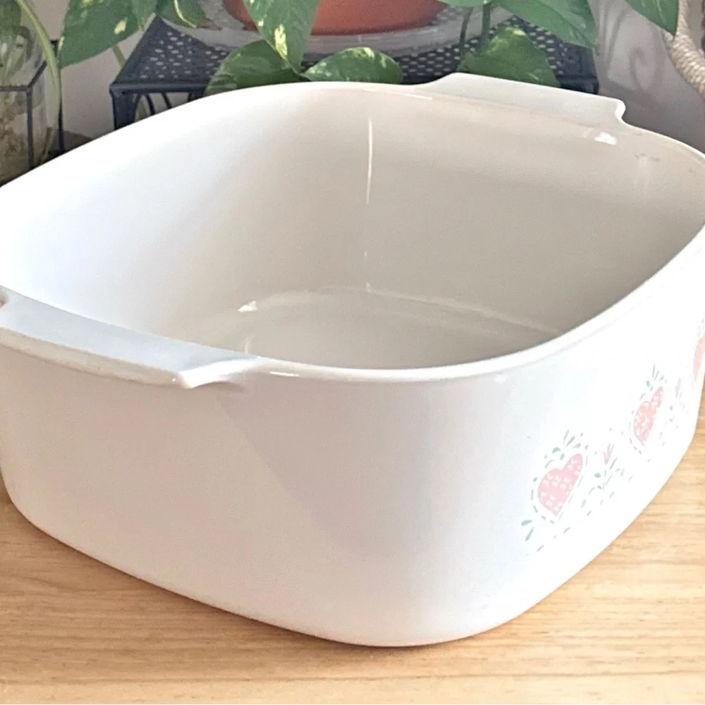 Vintage 80s CorningWare Forever Yours A-5-B Dutch Oven Casserole Dish NO LID